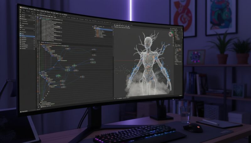 Blender 3D software Blender 3D software