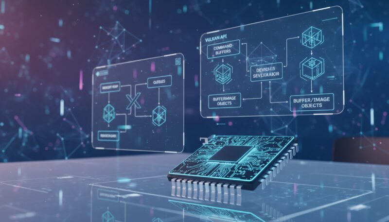 Vulkan graphics architecture and memory management
